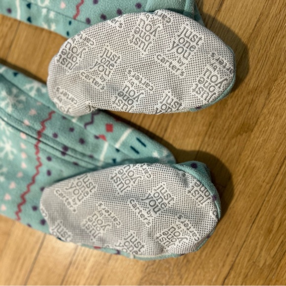 Cozy Toddler Pajama Set, Disney, Carters, Sz 5T, Elsa, Frozen Nightgown Footed - Picture 2 of 5